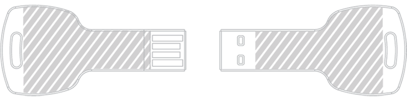 Pen USB Gravação a Laser