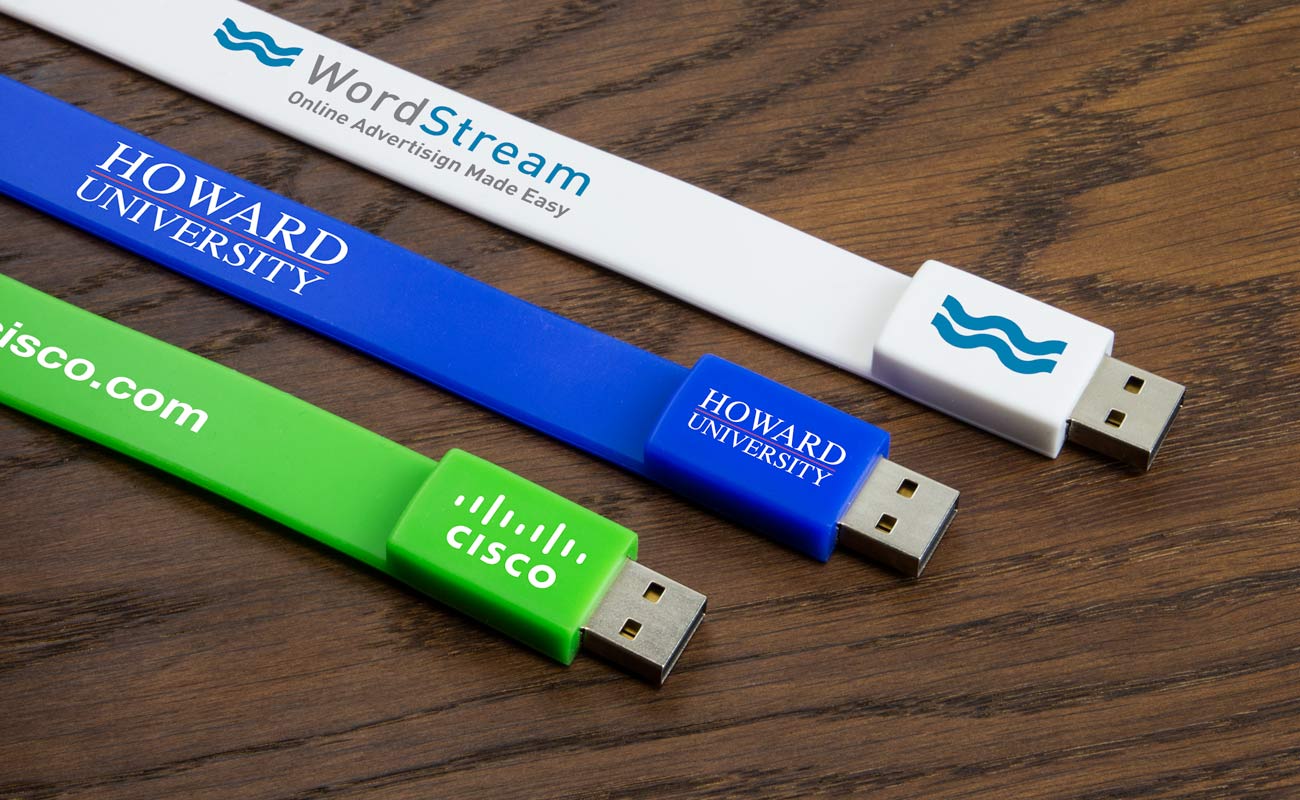 Lizzard - Pulseira USB personalizada gallery thumbnail