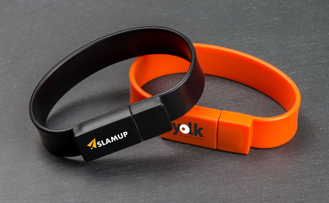 Lizzard - Pulseiras USB com logo gallery thumbnail