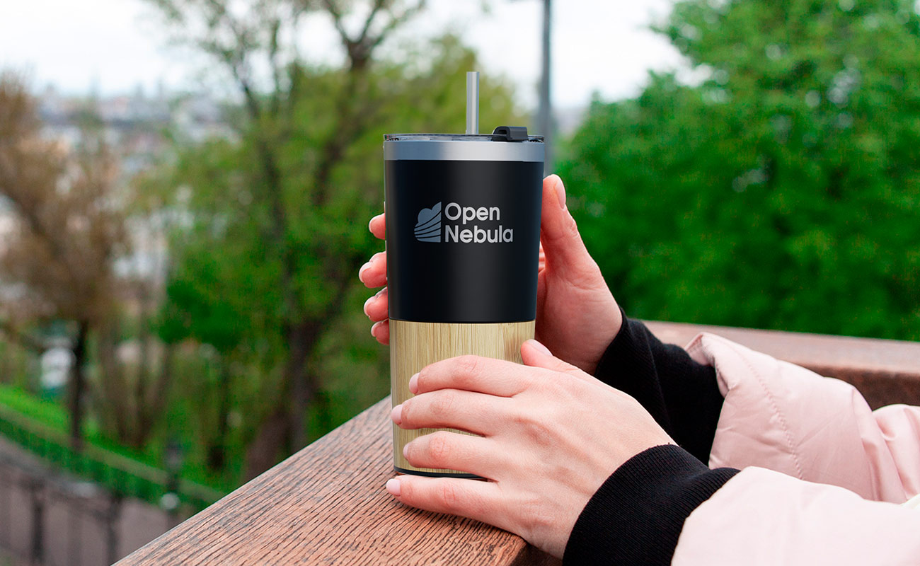 Metro Bamboo - Caneca de viagem personalizada de bambu gallery thumbnail