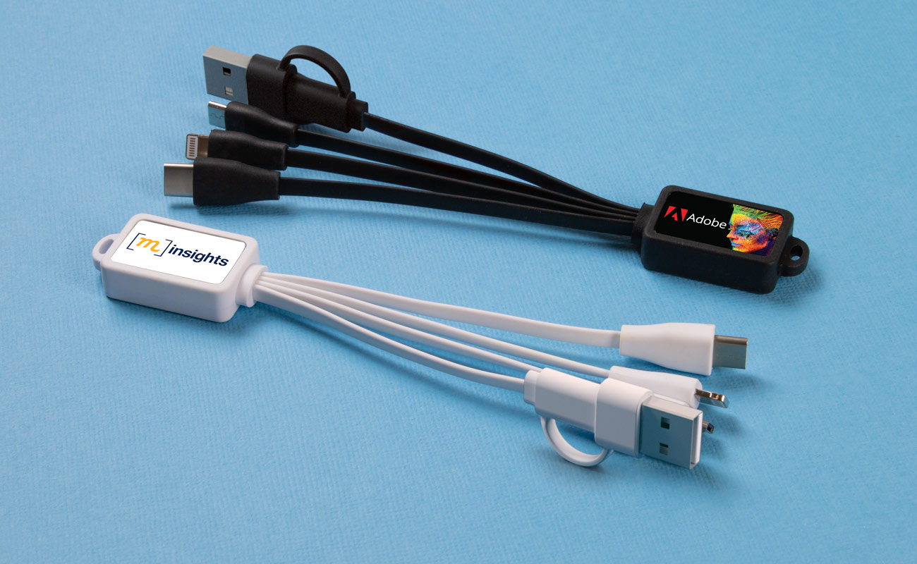 Multi - Carregamento USB Octopus Jogo de Cabos Personalizado gallery thumbnail