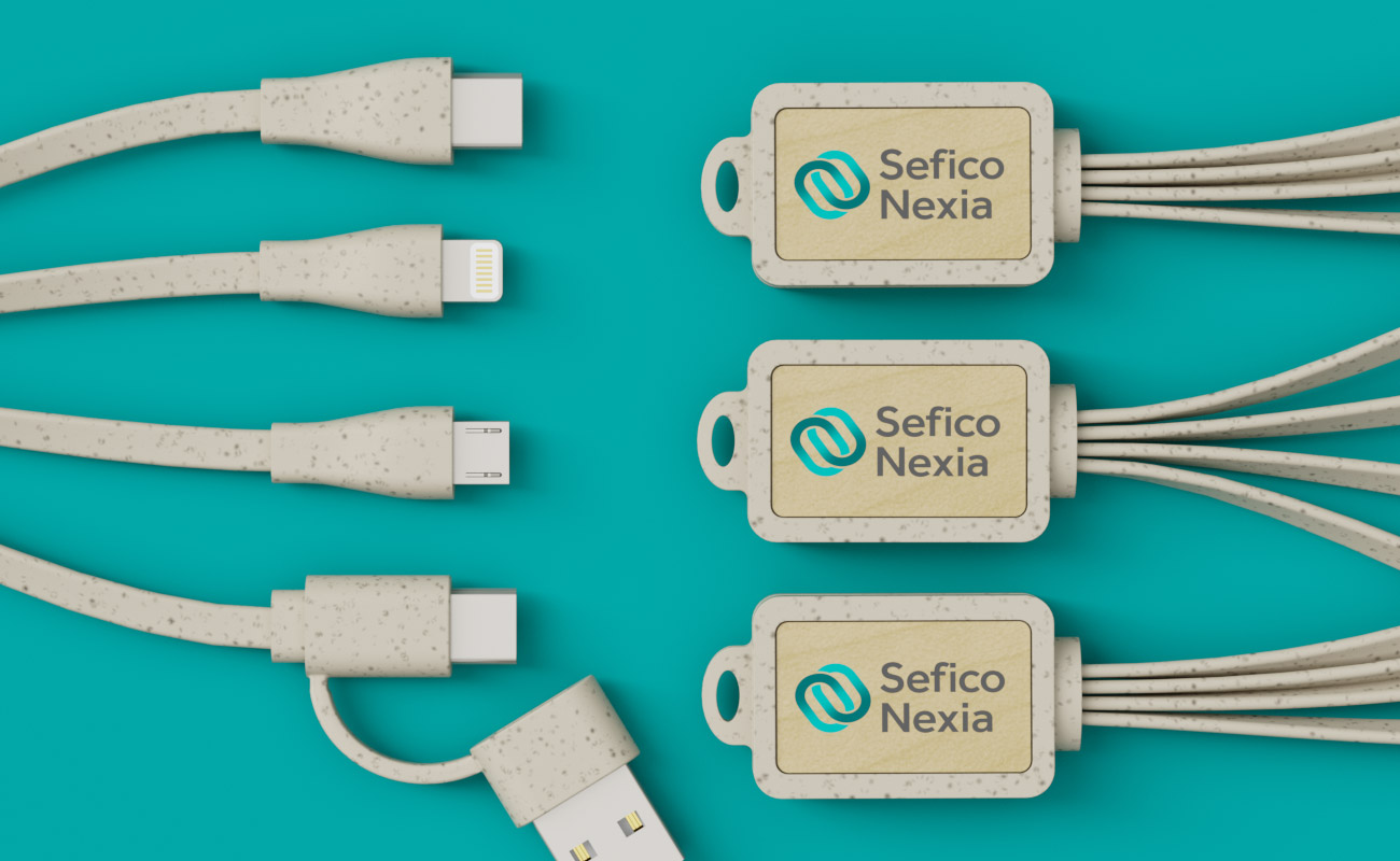 Multi Wood - Tipo C Cabo USB Promocional gallery thumbnail