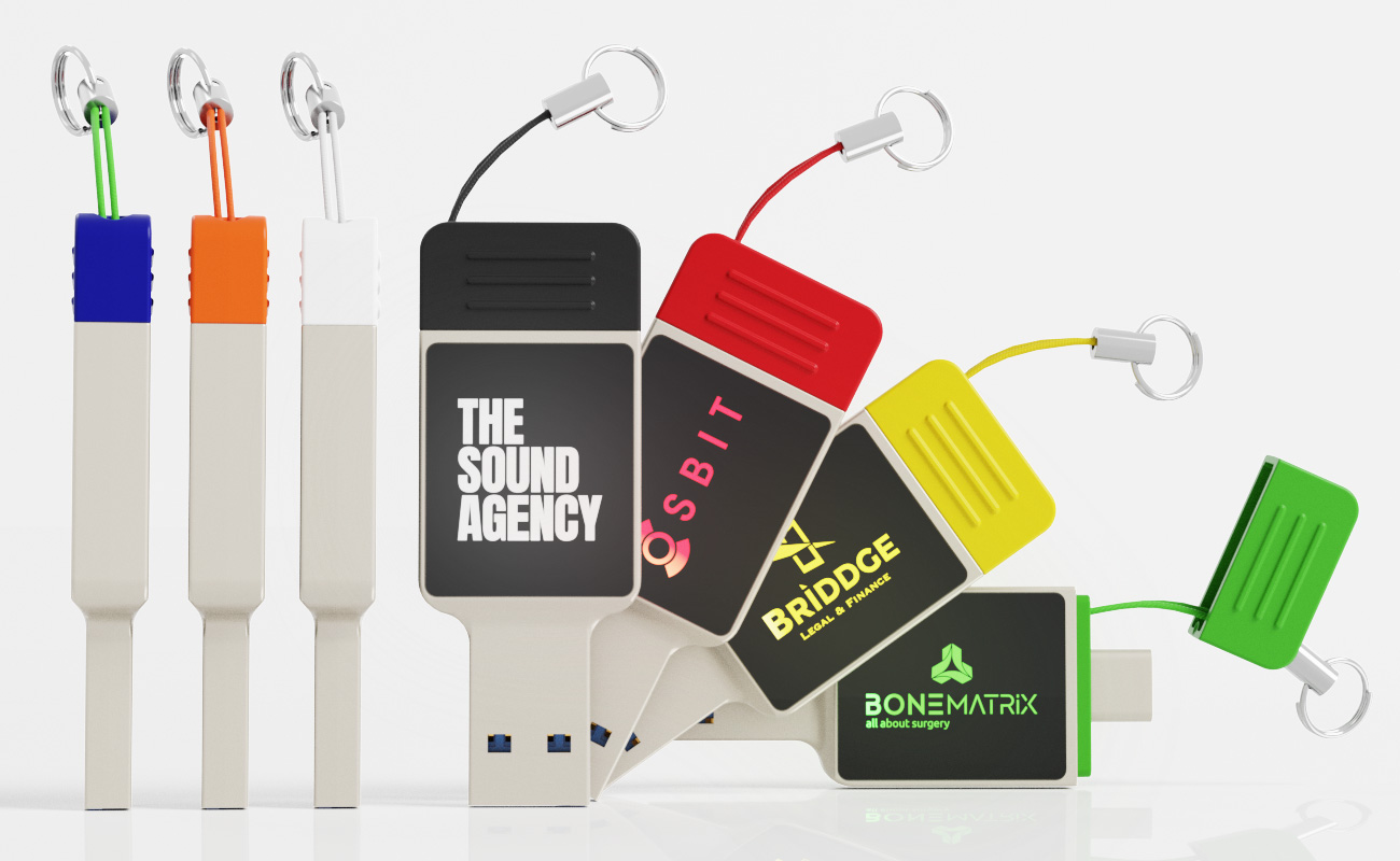 Neon - Pen USB-C Personalizada gallery thumbnail