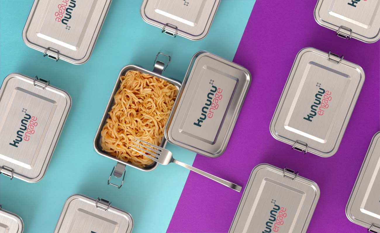 Nibbles - Recipientes para alimentos com logótipo gallery thumbnail