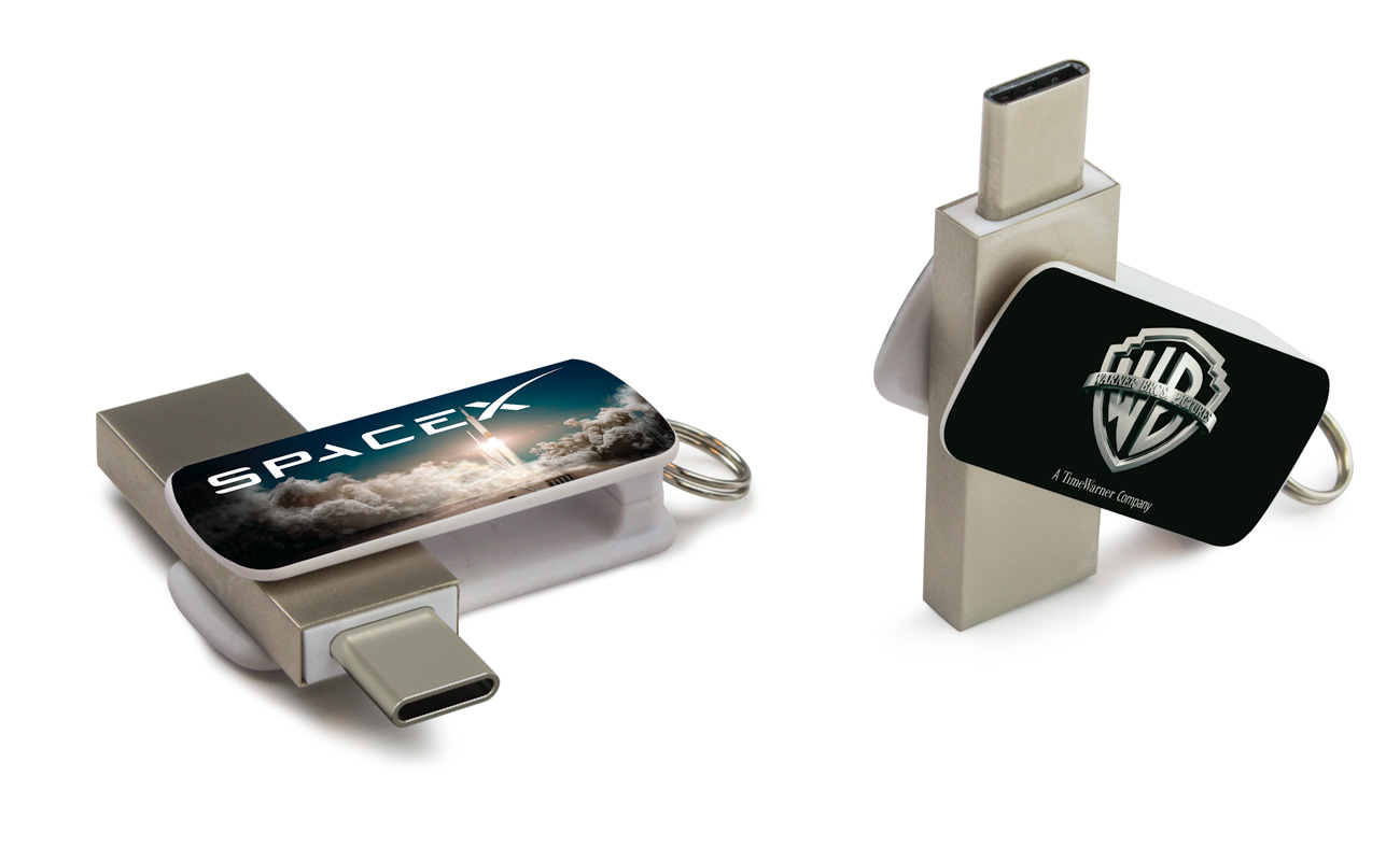 Orbit - Pen Drive USB-C Personalizada gallery thumbnail