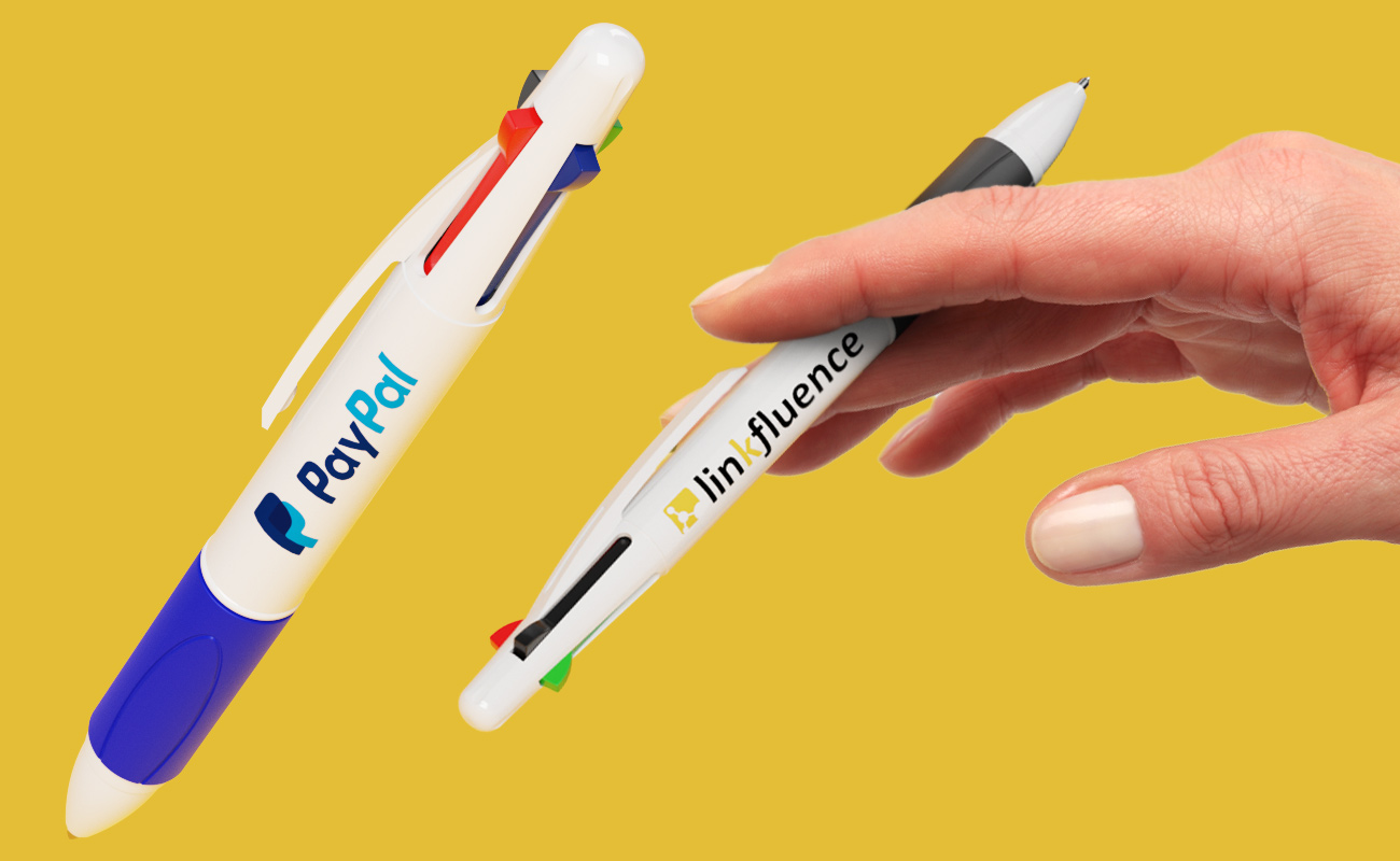 Quad - Canetas promocionais personalizadas gallery thumbnail