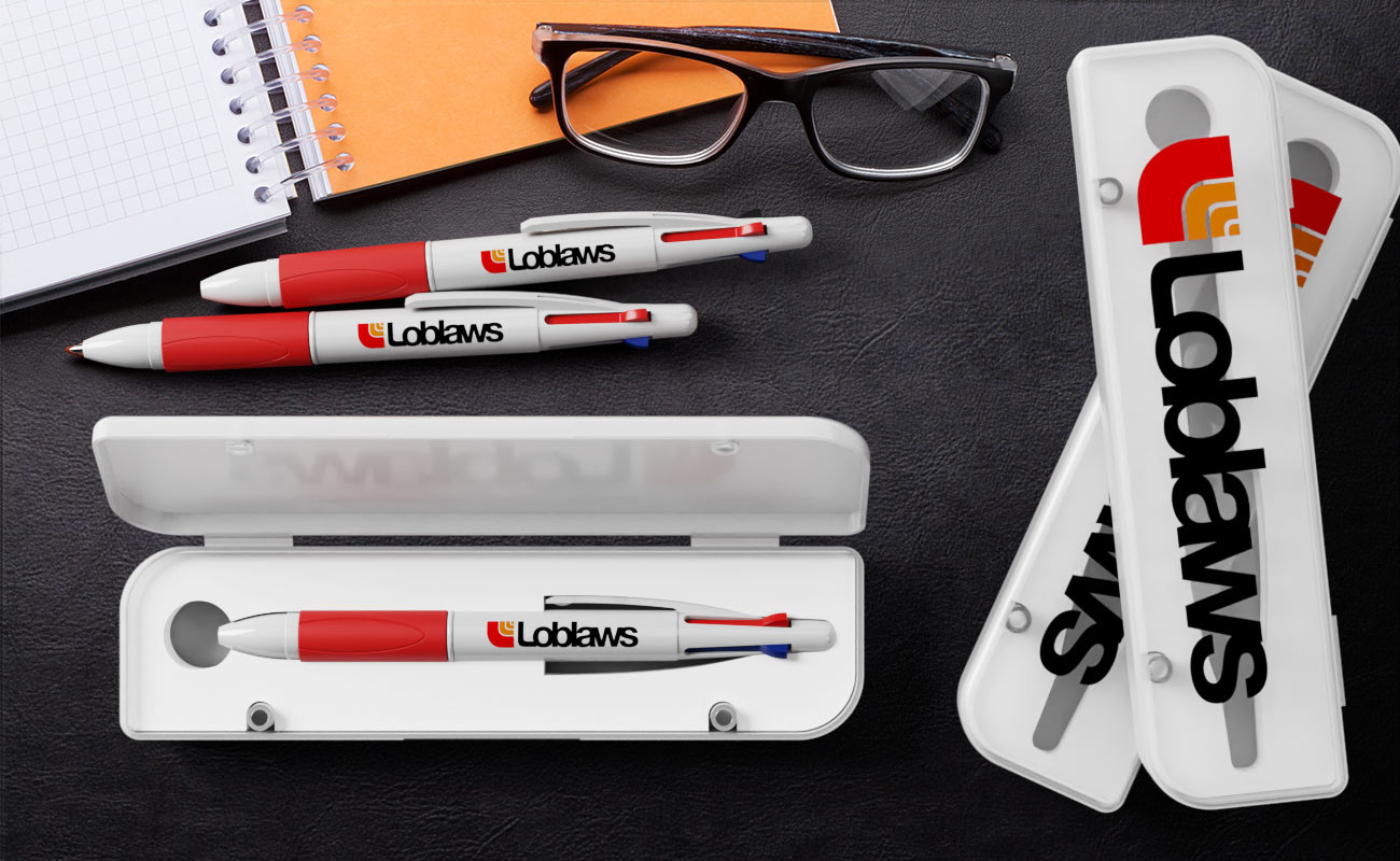 Quad - Canetas promocionais personalizadas gallery thumbnail