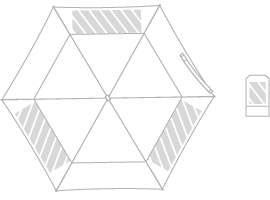 Guarda-chuva Impressão Fotográfica