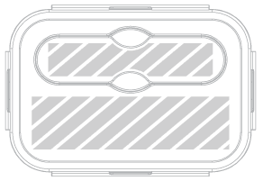 Artigos alimentares Serigrafia