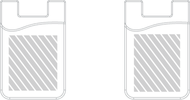 Porta Cart&otilde;es Smartphone Serigrafia