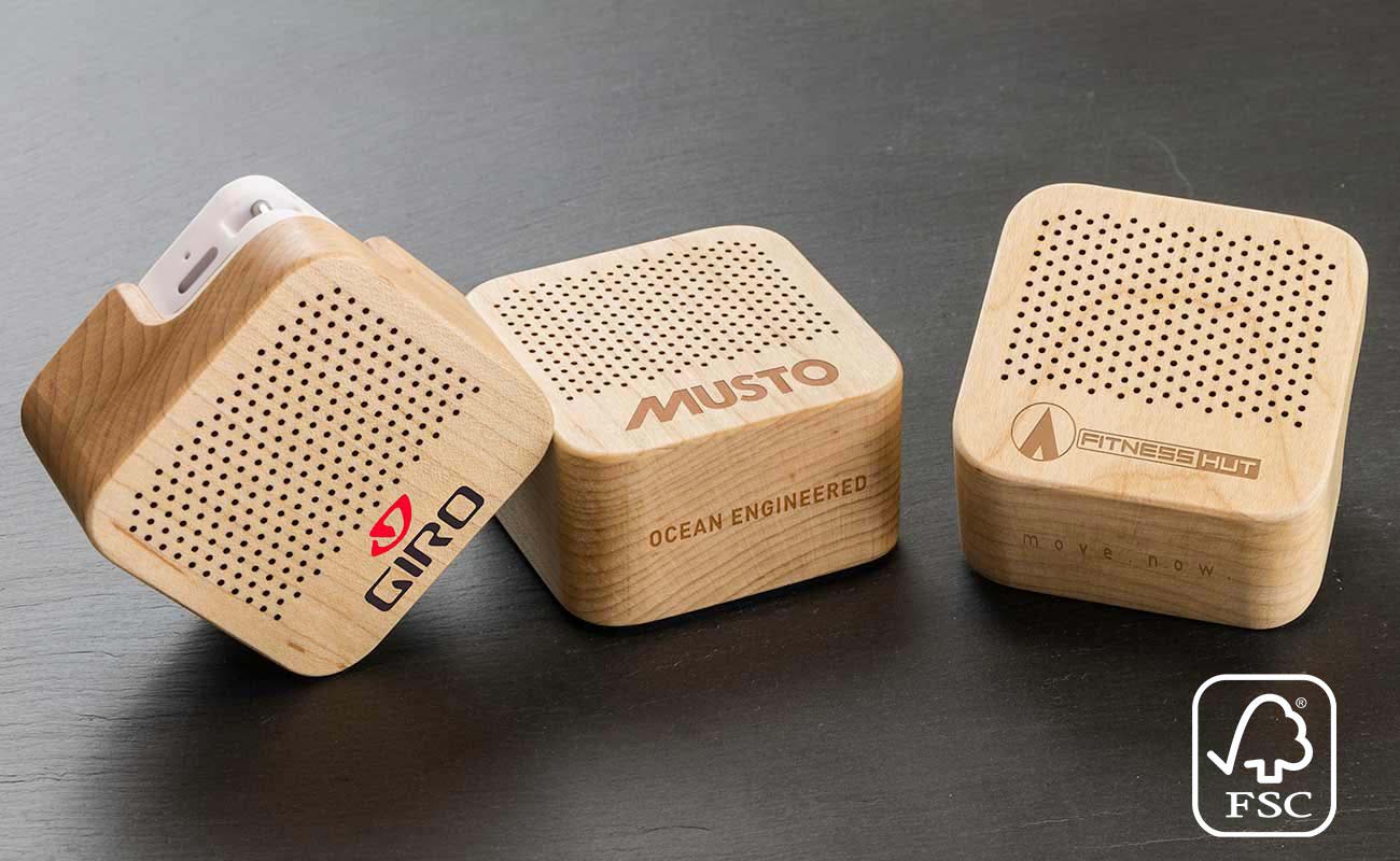 Seed - Colunas Bluetooth de madeira Personalizadas