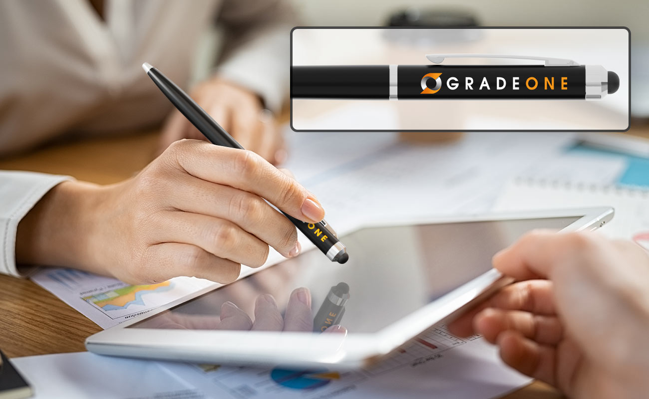 Sleek - Canetas com logótipo gallery thumbnail