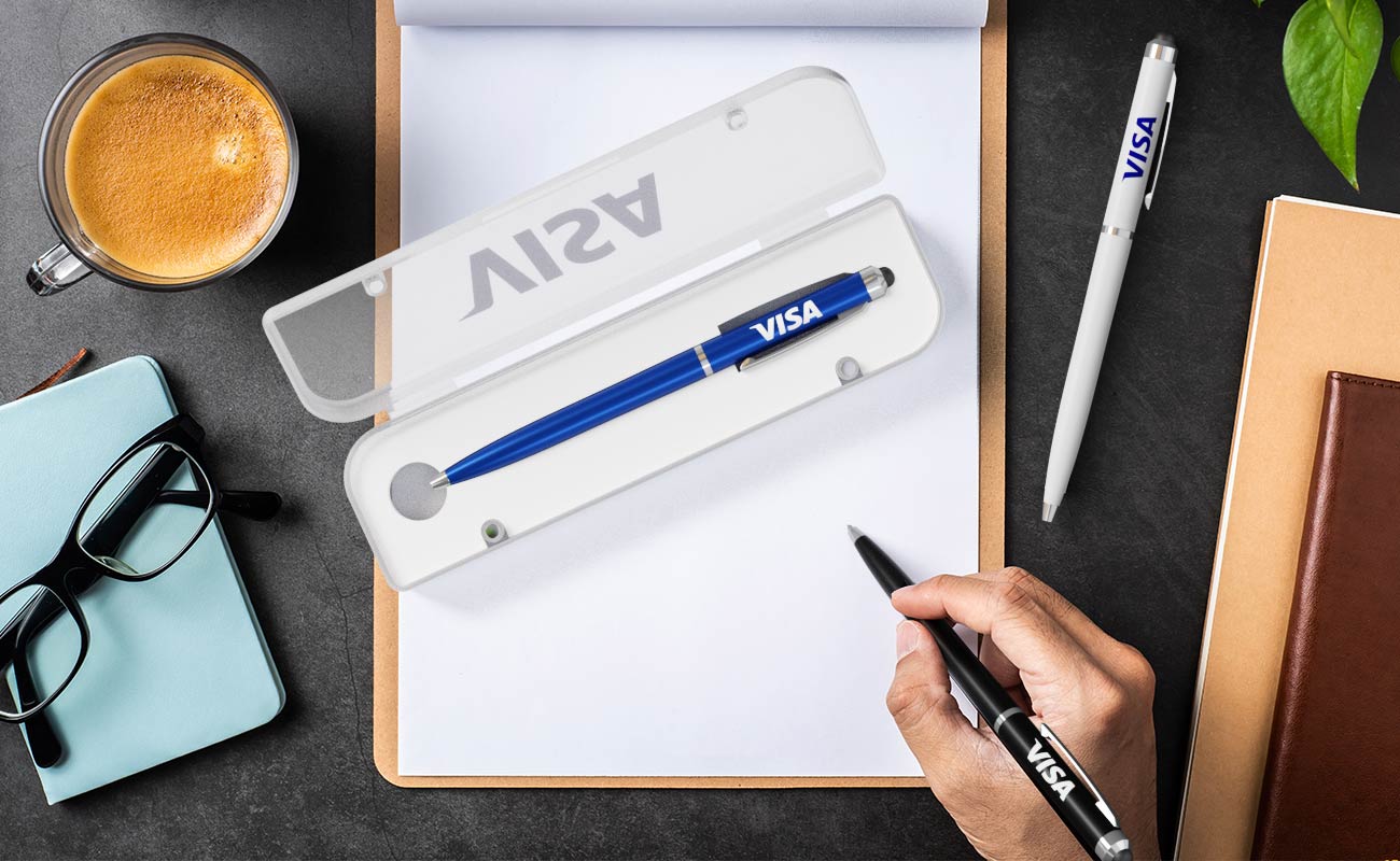 Sleek - Canetas promocionais personalizadas gallery thumbnail