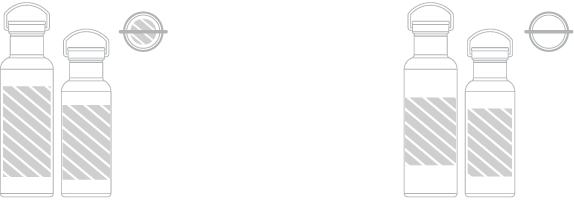 Garrafa de &Aacute;gua Serigrafia