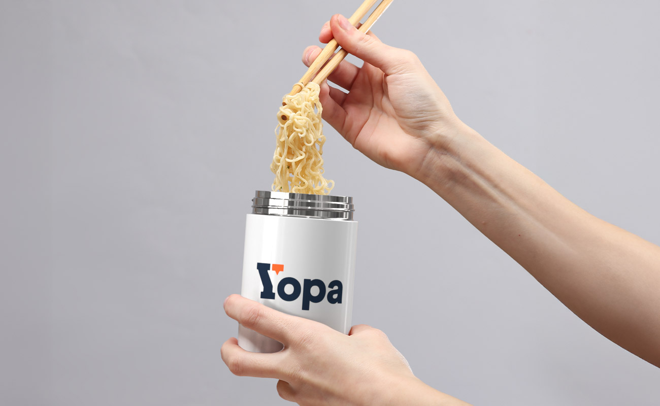 Tastie - Recipientes isolados para alimentos promocionais personalizados gallery thumbnail