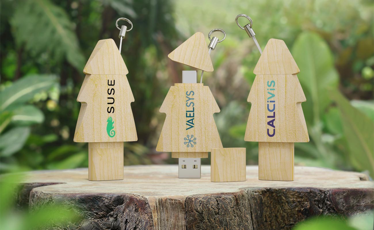 Tree Duo - Pen Drive Personalizado gallery thumbnail