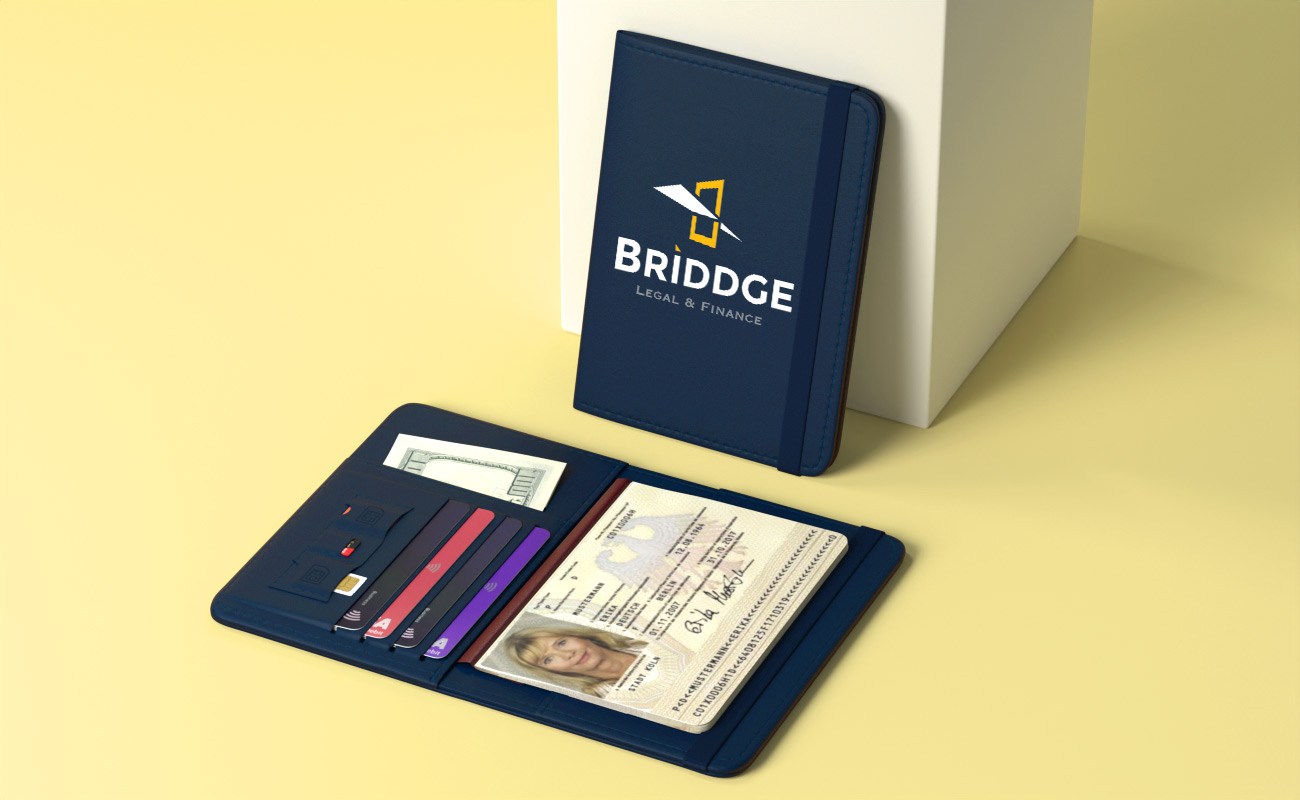 WingMate - Porta-Passaportes com logótipo gallery thumbnail