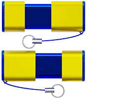 É possível a utilização de cores híbridas. Escolha 2 cores standard diferentes para peças distintas.