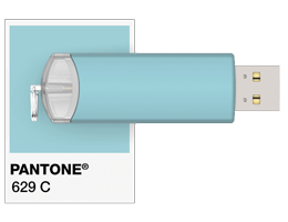 Referências de Pantone® Pen USB