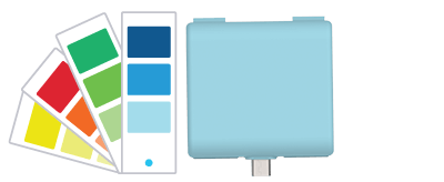 Referências de Pantone® Power Bank
